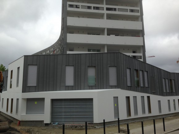Fa&ccedil;ade annexe Mairie de Nantes (44)